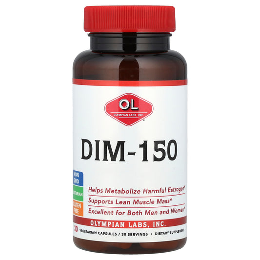 Olympian Labs, DIM-150, 30 Vegetarian Capsules (150 mg per Capsule)