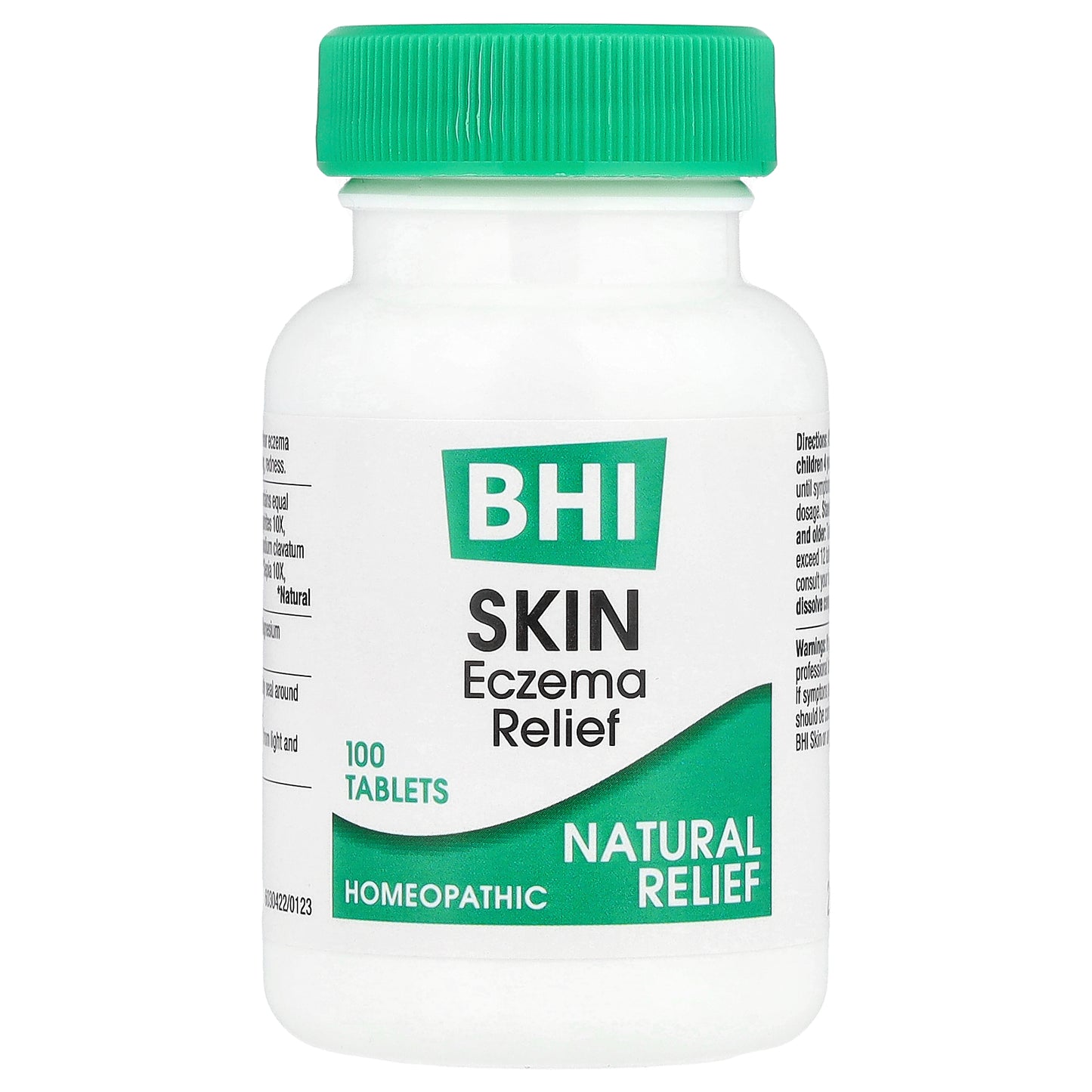 MediNatura, BHI, Skin Eczema Relief Tablets, 100 Tablets