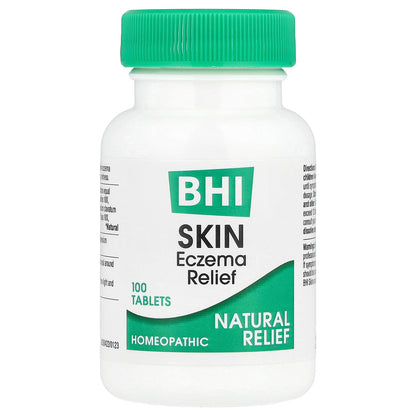 MediNatura, BHI, Skin Eczema Relief Tablets, 100 Tablets