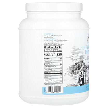 Mt. Capra, Clean Whey Protein, Vanilla Bean, 16 oz (453 g)