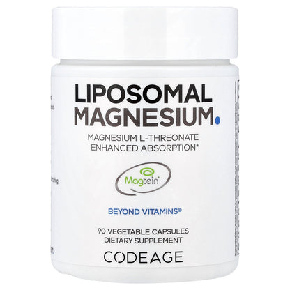 Codeage, Liposomal Magnesium L-Threonate, 90 Vegetable Capsules
