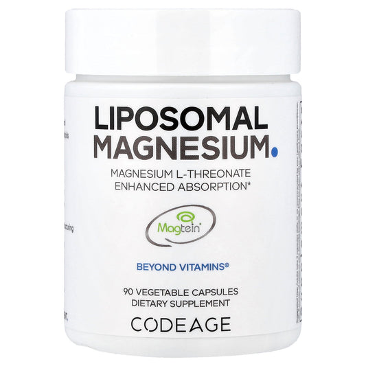 Codeage, Liposomal Magnesium L-Threonate, 90 Vegetable Capsules