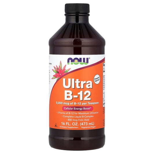 NOW Foods, Ultra B-12, 16 fl oz (473 ml)