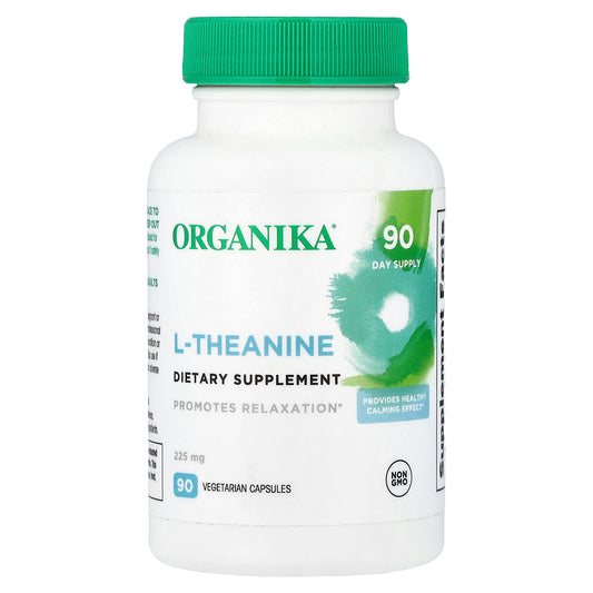 Organika, L-Theanine, 225 mg, 90 Vegetarian Capsules
