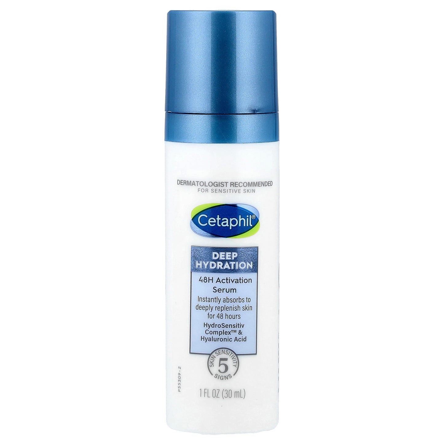 Cetaphil, Deep Hydration, 48H Activation Serum, For Sensitive Skin, 1 fl oz (30 ml)