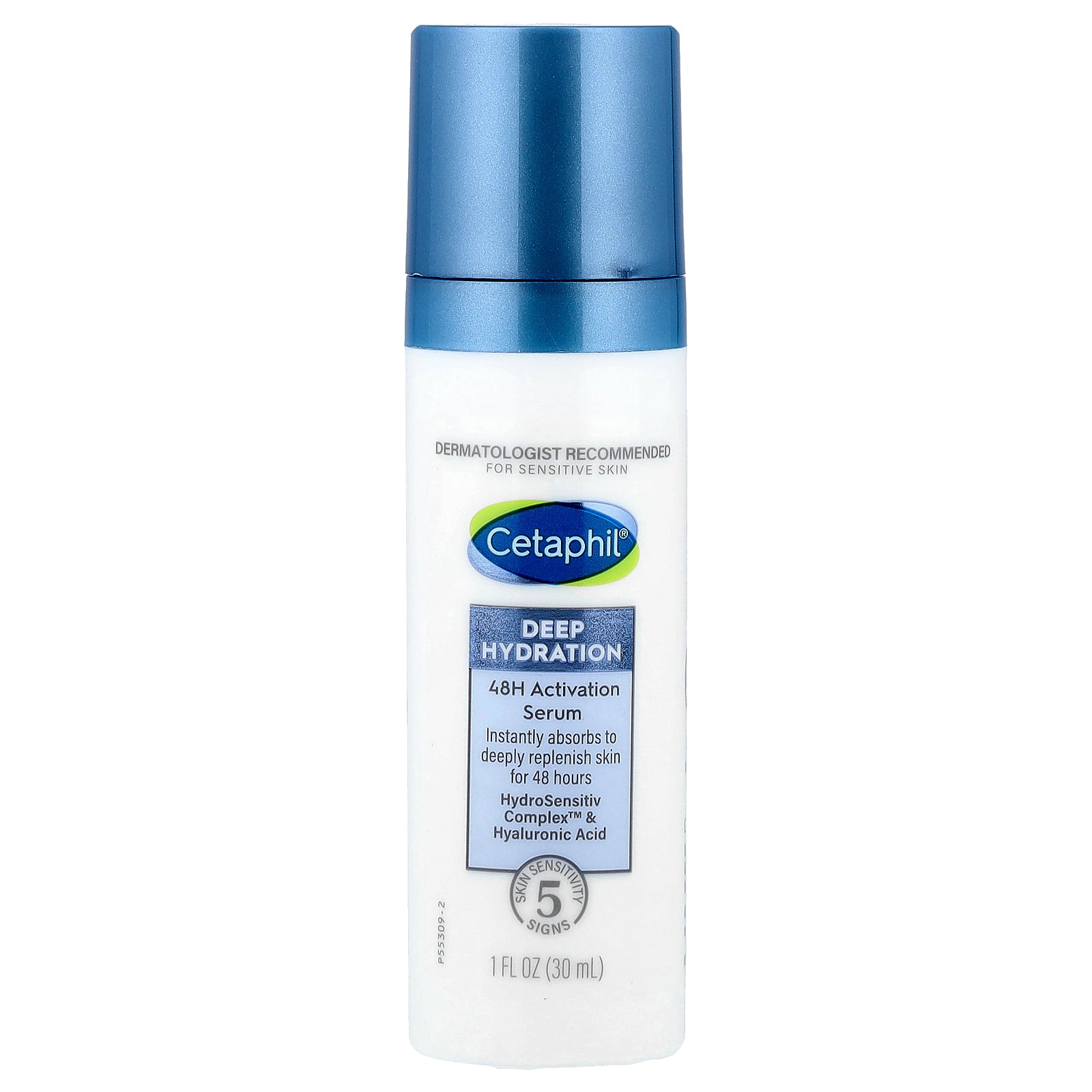 Cetaphil, Deep Hydration, 48H Activation Serum, For Sensitive Skin, 1 fl oz (30 ml)