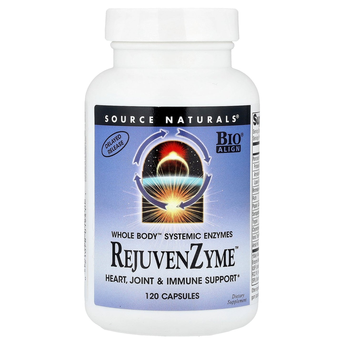 Source Naturals, RejuvenZyme™, 120 Capsules