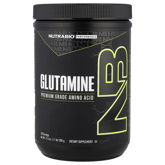 NutraBio, Glutamine, 1.1 lb (500 g)