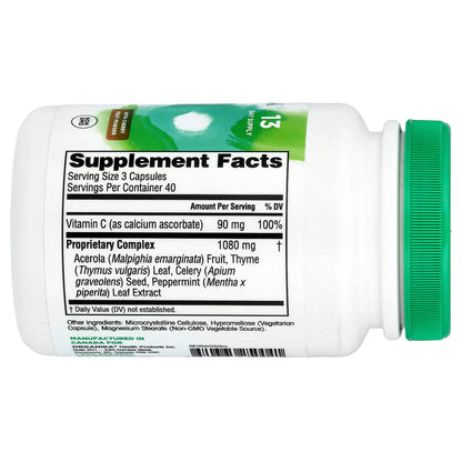 Organika, Goutrin® with Cherry Fruit Powder, 120 Vegetarian Capsules