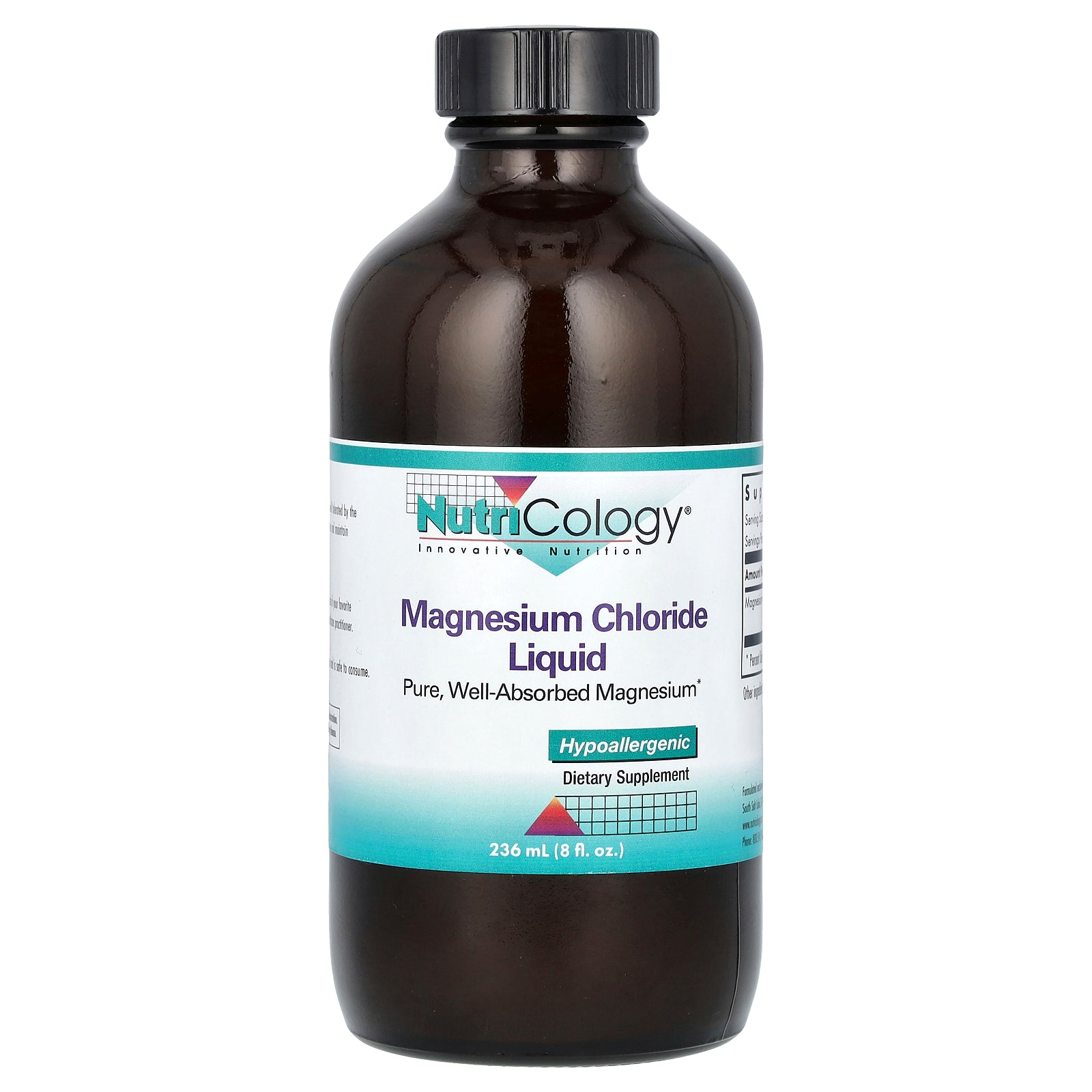 Nutricology, Magnesium Chloride Liquid, 8 fl oz (236 ml)