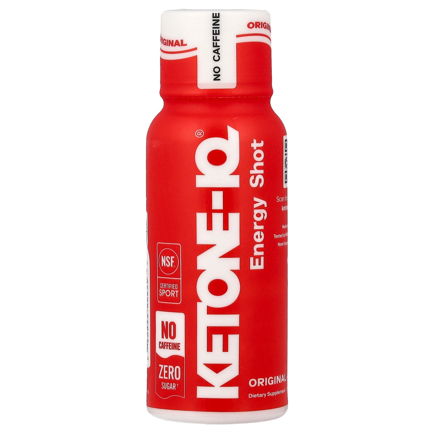 Ketone-IQ, Energy Shot, Original, Caffeine Free, 6 Bottles, 2 fl oz (59 ml) Each