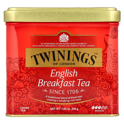 Twinings, English Breakfast Loose Tea, 7.05 oz (200 g)