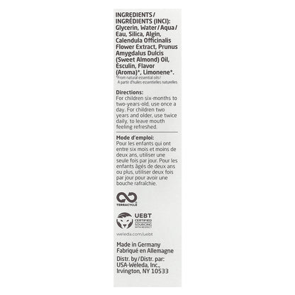 Weleda, Children's Tooth Gel, Spearmint, 1.7 fl oz (50 ml)