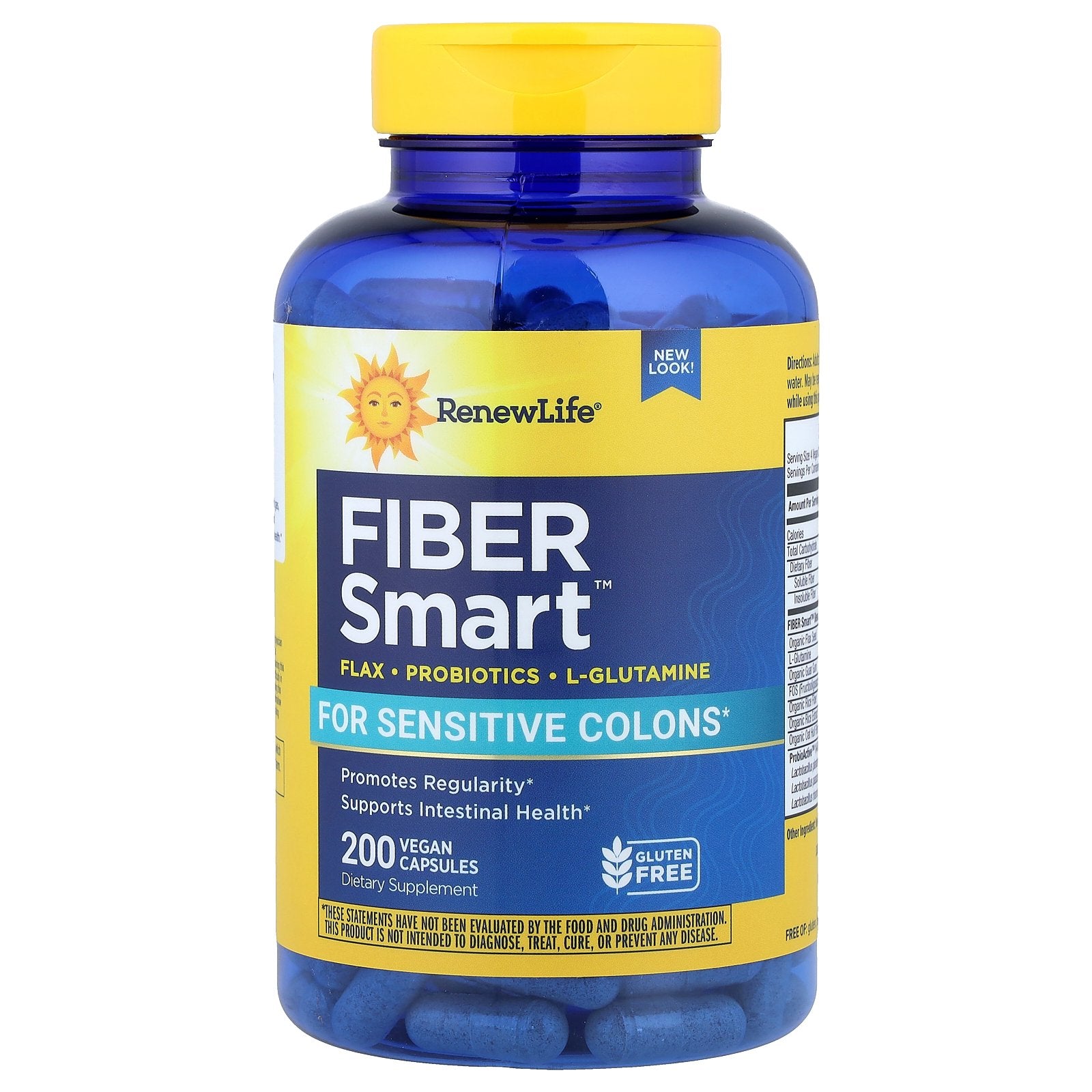 Renew Life, Fiber Smart™, 200 Vegan Capsules