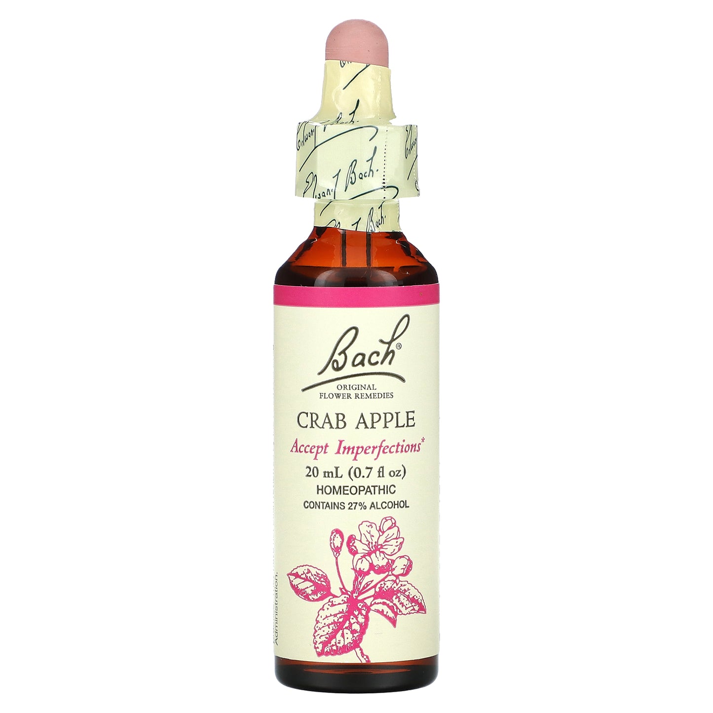 Bach, Original Flower Remedies, Crab Apple, 0.7 fl oz (20 ml)