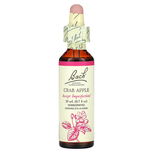 Bach, Original Flower Remedies, Crab Apple, 0.7 fl oz (20 ml)