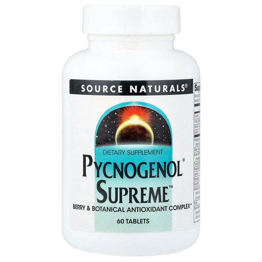 Source Naturals, Pycnogenol® Supreme™, 60 Tablets
