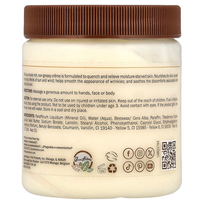 Queen Helene, Face + Body Creme, Cocoa Butter, Extremely Dry Skin, 4.8 oz (136 g)