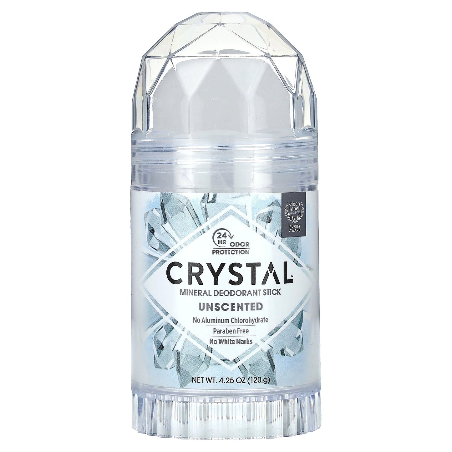 CRYSTAL, Mineral Deodorant Stick, Unscented, 4.25 oz (120 g)