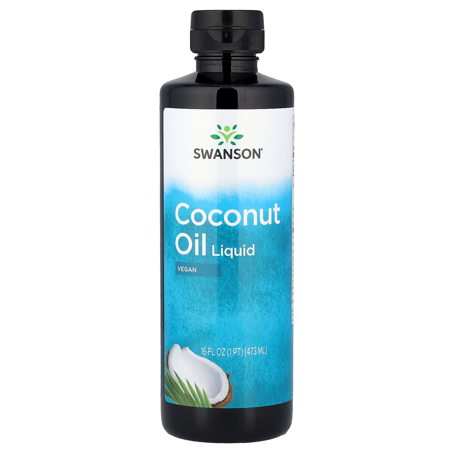 Swanson, Coconut Oil Liquid, 16 fl oz (473 ml)