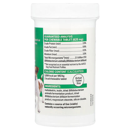 Terry Naturally, Probiotic Daily™, For Dogs, 60 Chewable Tablets, 1.32 oz (37.5 g)