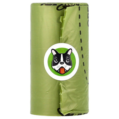 Pogi's Pet Supplies, Earth Friendly Poop Bags, Super Duper Pack, Powder Fresh, 50 Rolls, 750 Bags, 2 Dispensers