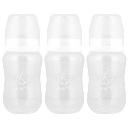 Evenflo Feeding, Balance+ Bottles, Wide, 0+ Months, Slow Flow, 3 Bottles, 9 oz (270 ml) Each