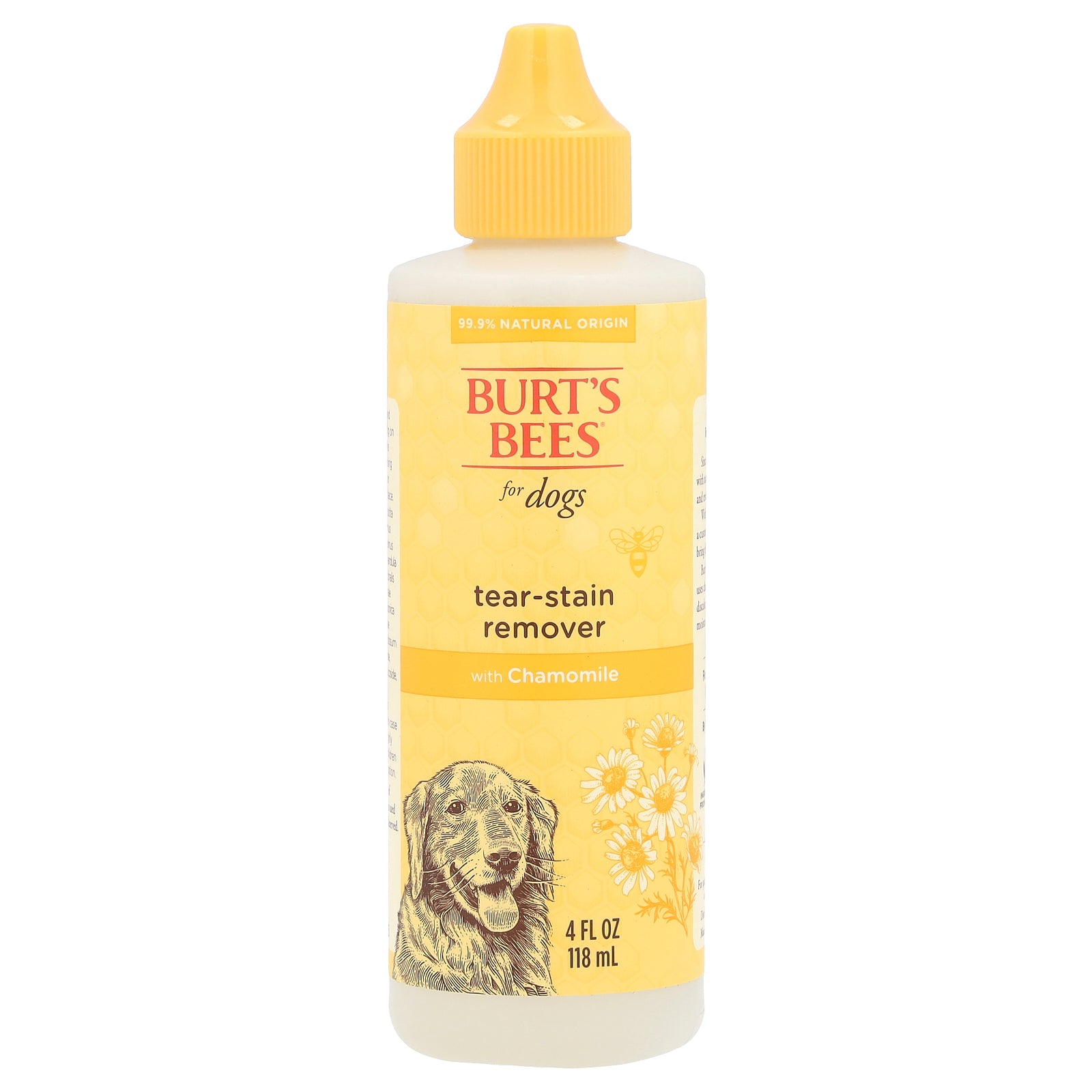 Burt's Bees, Tear-Stain Remover with Chamomile, For Dogs, 4 fl oz (118 ml)