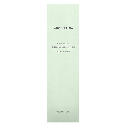Aromatica, Balancing Feminine Wash, Pure & Soft, 5.7 fl oz (170 ml)
