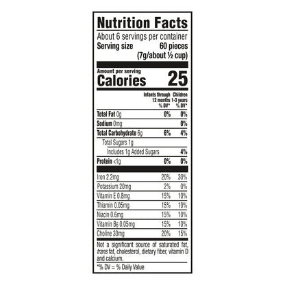 Gerber, Puffs, Puffed Grain Snack, 8+ Months, Apple Cinnamon, 1.48 oz (42 g)