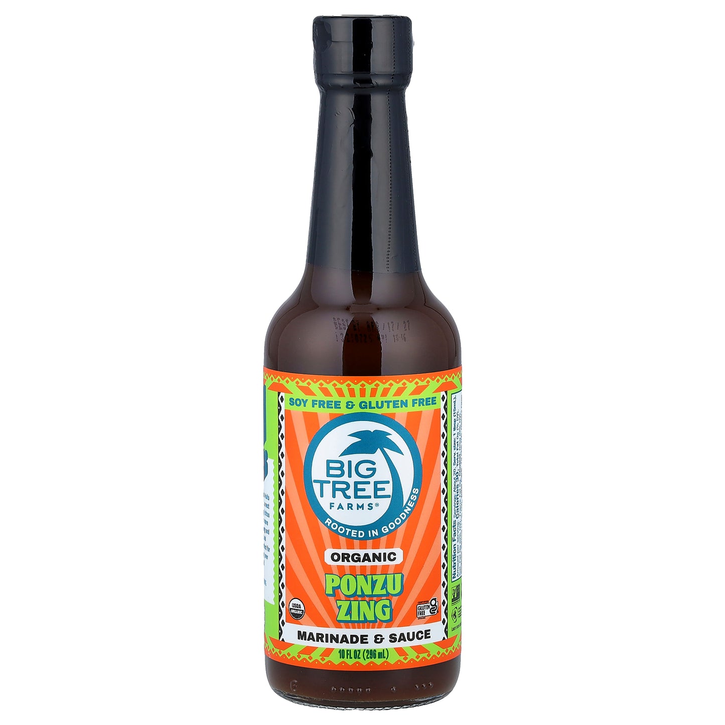 Big Tree Farms, Organic Ponzu Zing, Marinade & Sauce, 10 fl oz (296 ml)