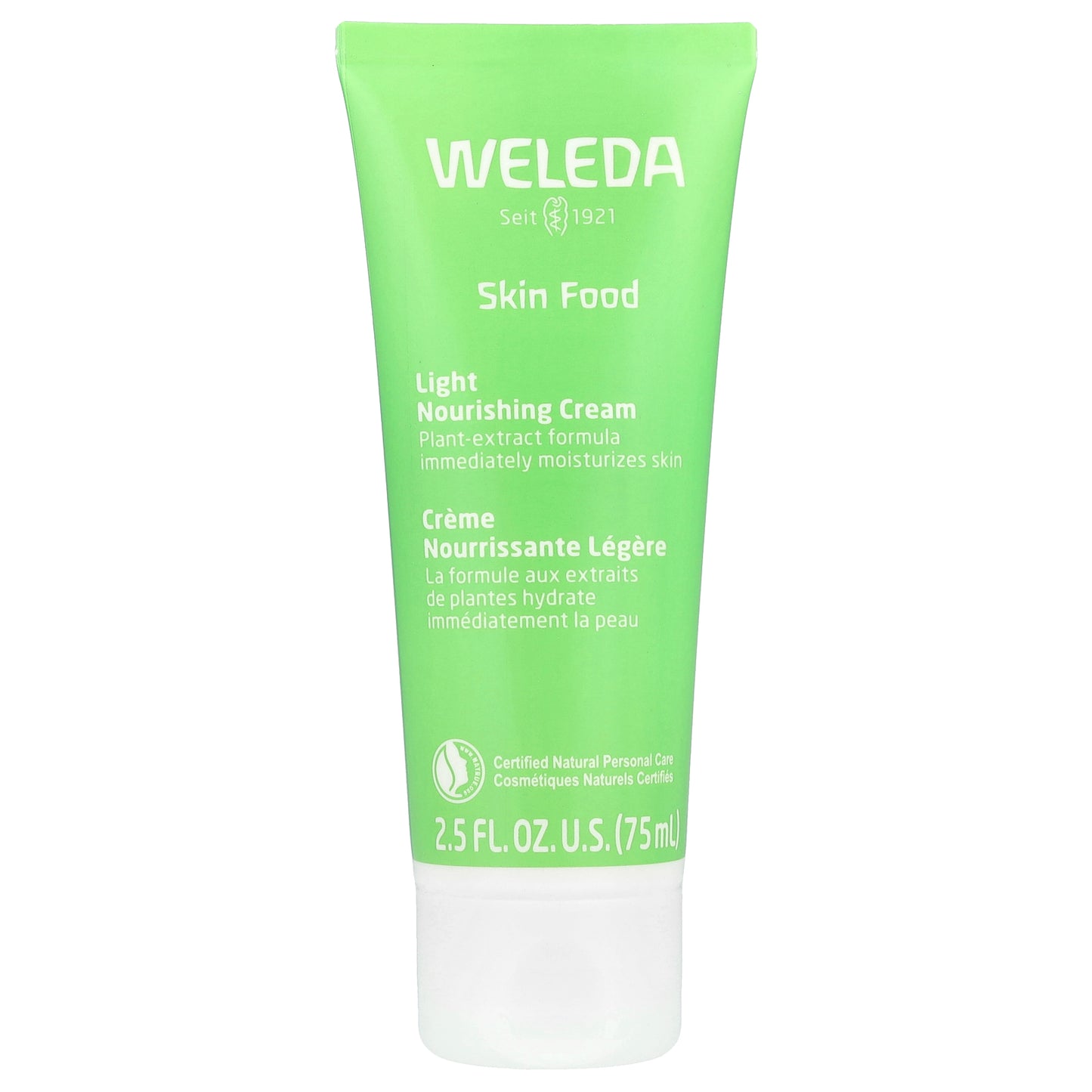 Weleda, Skin Food, Light Nourishing Cream, 2.5 fl oz (75 ml)