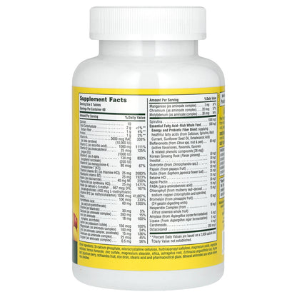 NaturesPlus, Source of Life, Original Tablets, Multi-Vitamin & Mineral Supplement, 180 Tablets