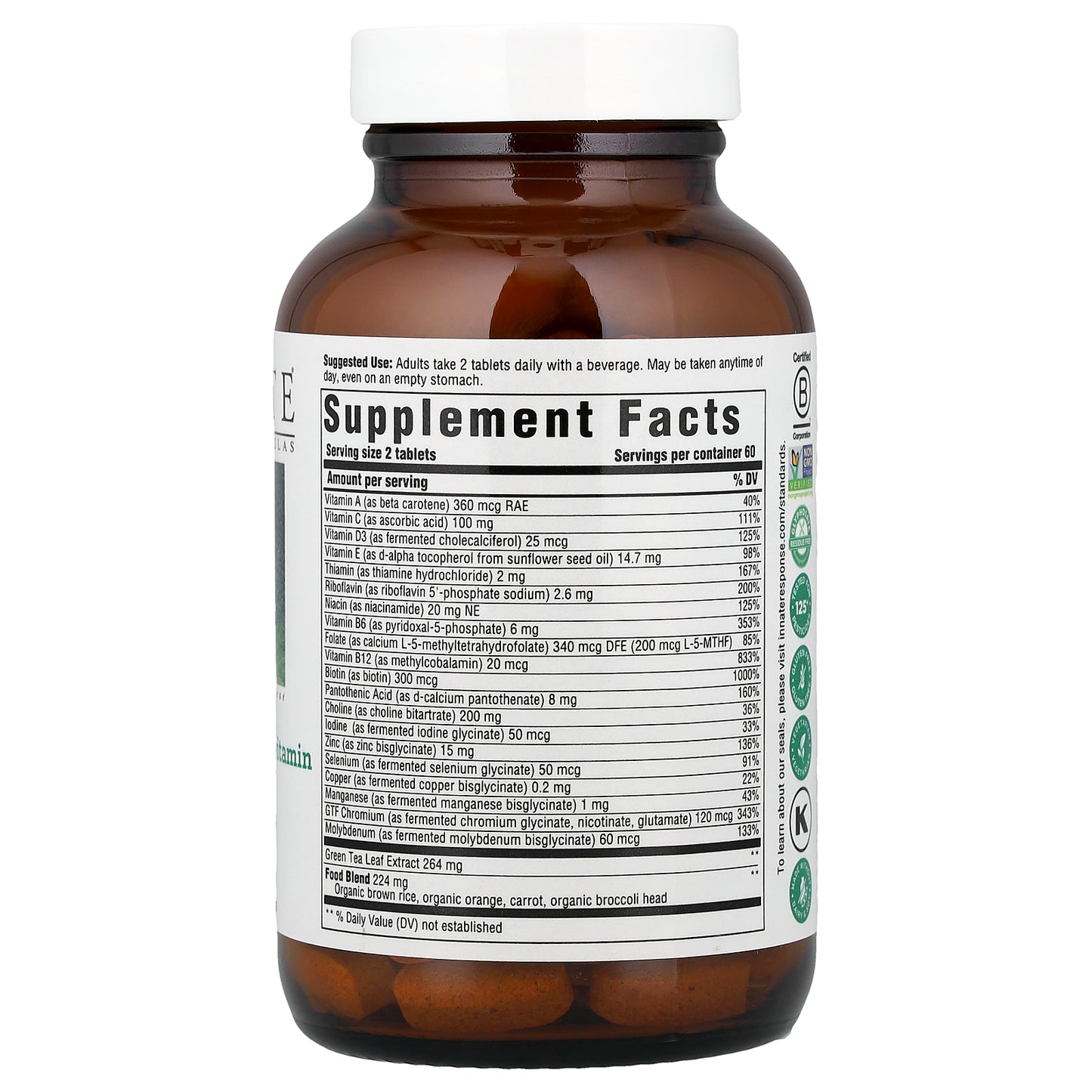 Innate Response Formulas, Women's 55+ Multivitamin, 120 Tablets