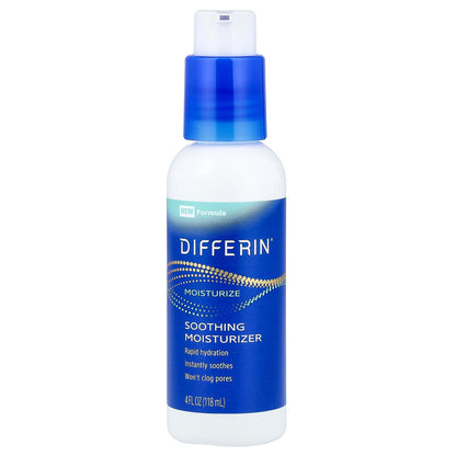Differin, Soothing Moisturizer, 4 fl oz (118 ml)