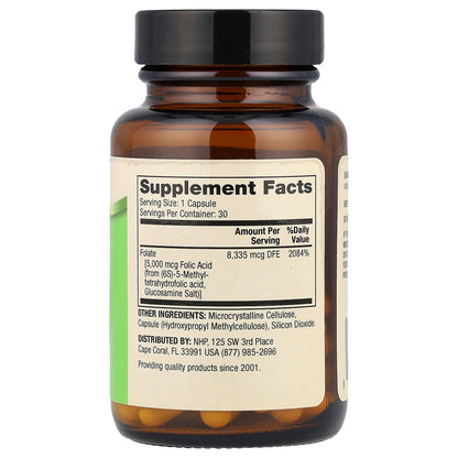 Dr. Mercola, Methyl Folate, 5,000 mcg, 30 Capsules