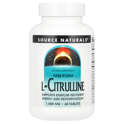 Source Naturals, L-Citrulline, 1,000 mg , 60 Tablets