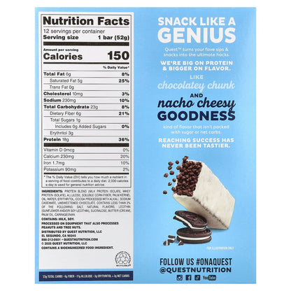 Quest Nutrition, Protein Bar, Crispy Cookies & Cream, 12 Bars, 1.83 oz (52 g) Each