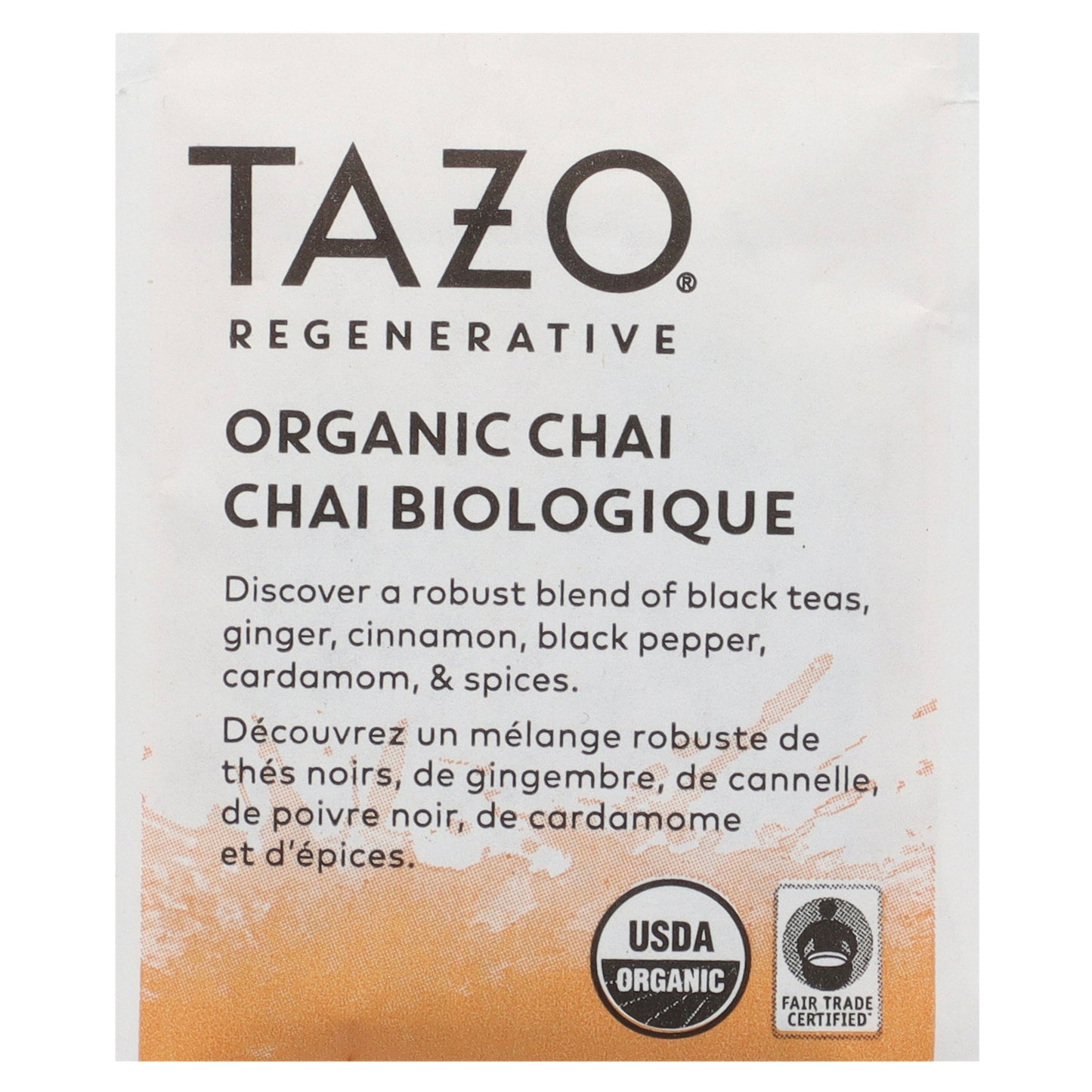 TAZO, Regenerative, Organic Chai, Black Tea, 16 Tea Bags, 1.5 oz (43 g)