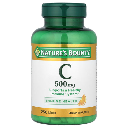 Nature's Bounty, Vitamin C, 500 mg, 250 Tablets