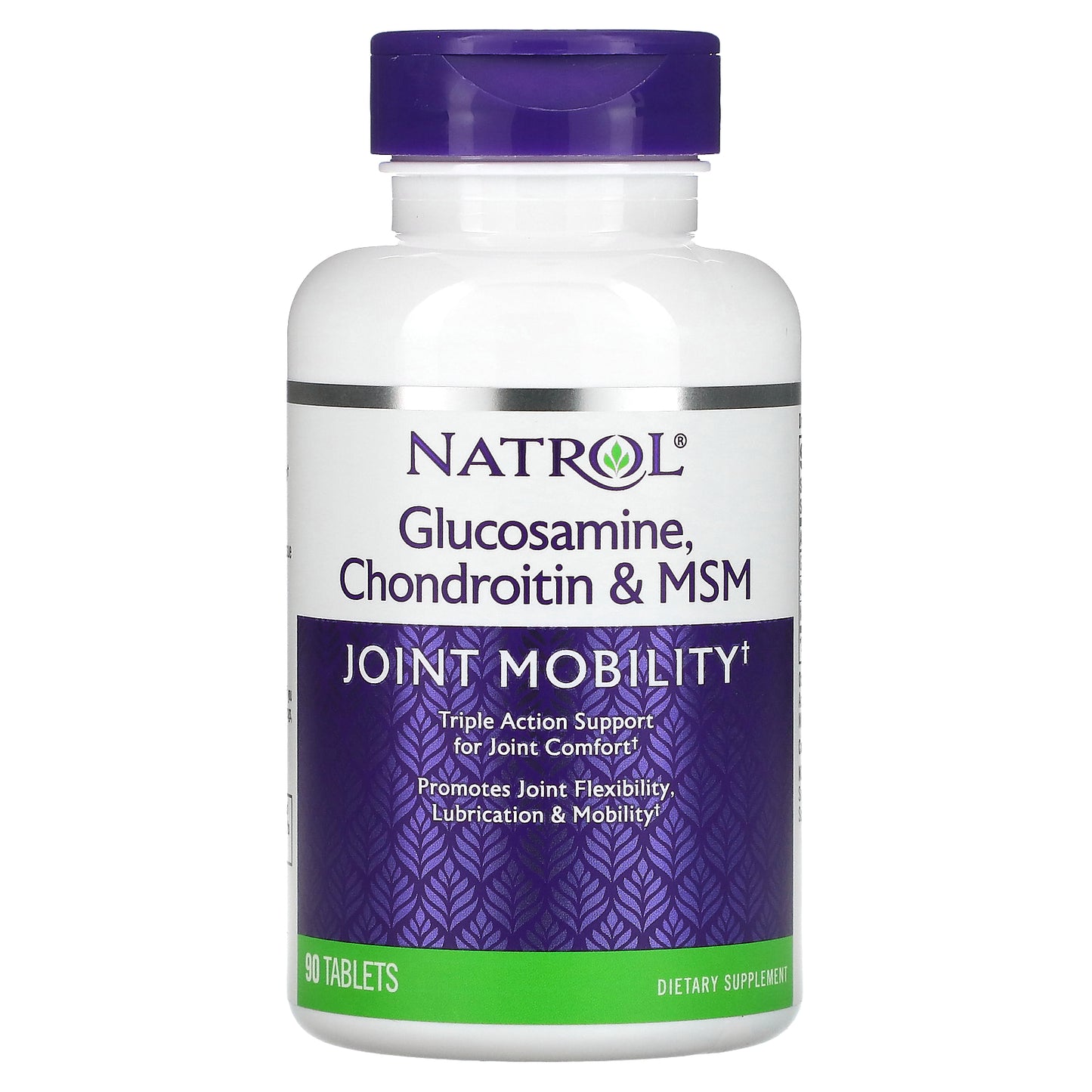 Natrol, Glucosamine, Chondroitin & MSM, 90 Tablets