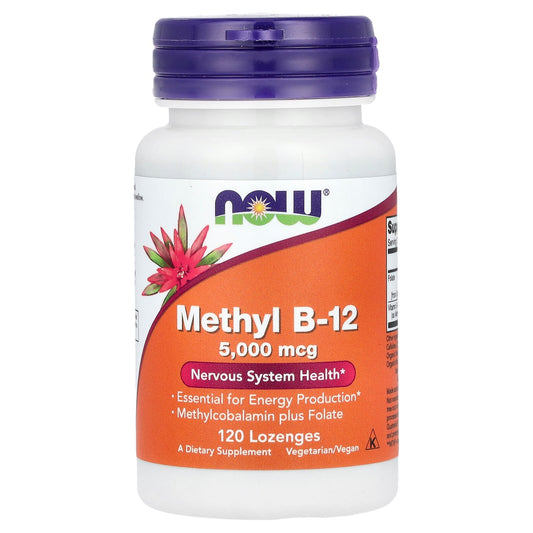 NOW Foods, Methyl B-12, 120 Lozenges