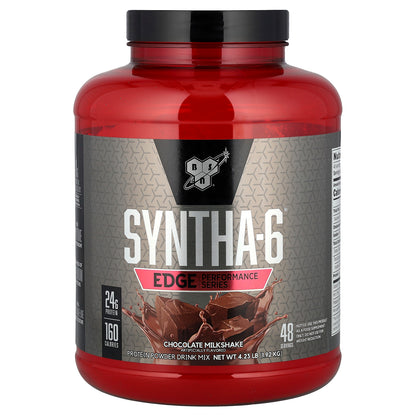 BSN, Syntha-6® Edge, Protein Powder Drink Mix, Chocolate Milkshake, 4.23 lb (1.92 kg)