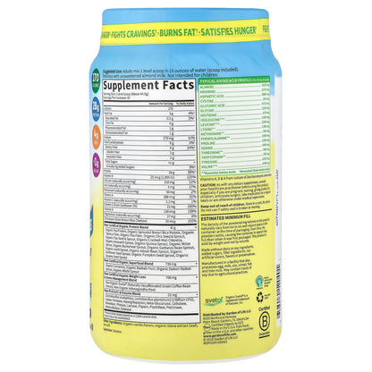 Garden of Life, RAW Organic Fit, High Protein for Weight Loss, Original, 1 lbs 15.39 oz (890 g)