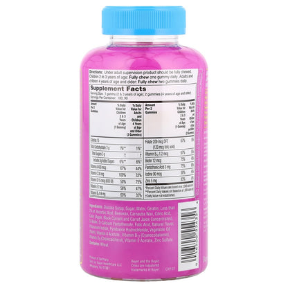 Flintstones, Complete Children's Multivitamin with Vitamin A, C, D, E and Zinc, 180 Gummies