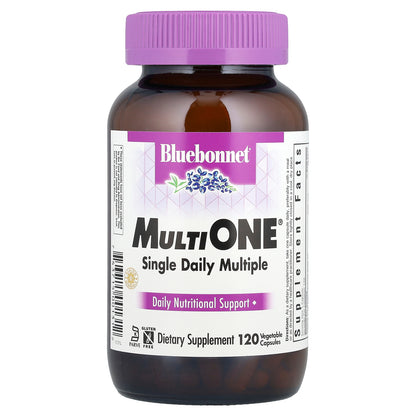 Bluebonnet Nutrition, MultiONE®, Single Daily Multiple, 120 Vegetable Capsules