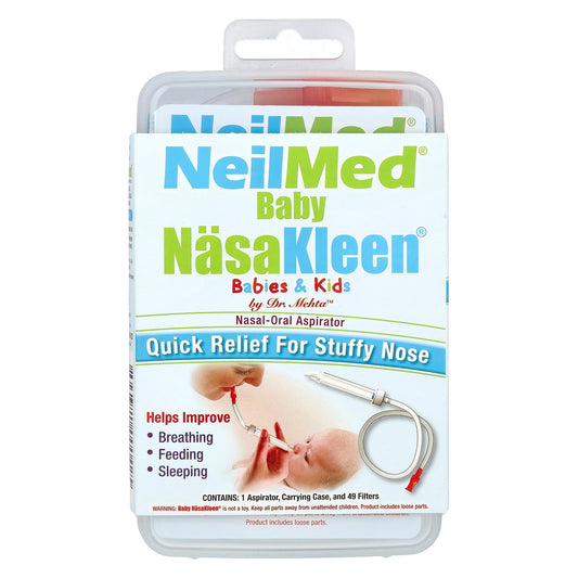 Squip, NeilMed NasaKleen, Babies & Kids Nasal-Oral Aspirator, 1 Kit