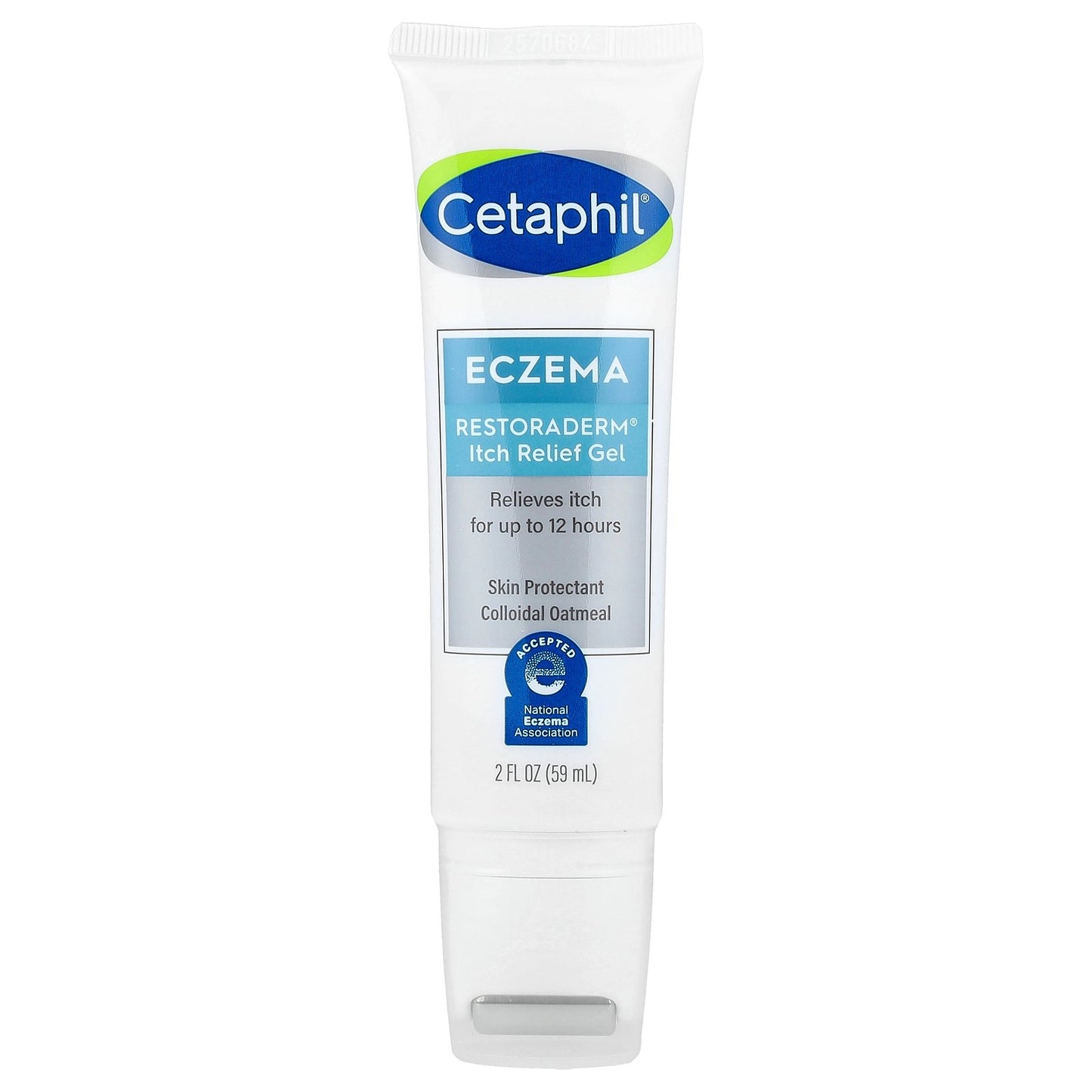 Cetaphil, Eczema, Restoraderm® Itch Relief Gel, For Sensitive Skin, 2 fl oz (59 ml)