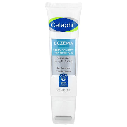 Cetaphil, Eczema, Restoraderm® Itch Relief Gel, For Sensitive Skin, 2 fl oz (59 ml)