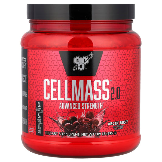 BSN, Cellmass 2.0®, Advanced Strength, Arctic Berry, 1.09 lb (495 g)